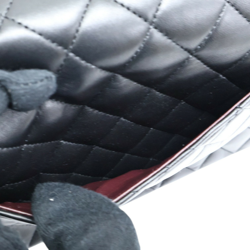 黑色羊皮 Coco 25 鍊帶 肩背包【CHANEL 香奈兒】 A01112-4
