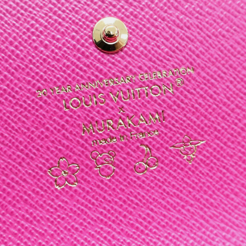 白彩 原花帆布 LV x TM Sarah 扣式 長夾【LOUIS VUITTON LV 路易威登】 M13397-5