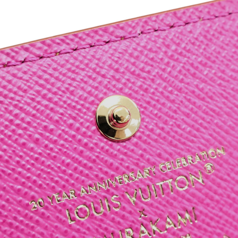 白彩 原花帆布 LV x TM Sarah 扣式 長夾【LOUIS VUITTON LV 路易威登】 M13397-6