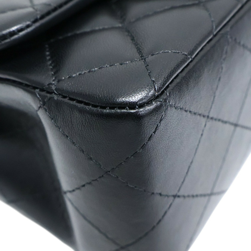 黑色羊皮 Mini Coco 17 鍊帶 肩背包【CHANEL 香奈兒】 A35200-10