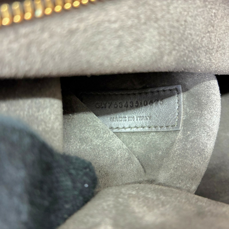 棕色 絨面革 LE 5 A 7 BEA in suede 肩背包【SAINT LAURENT YSL 聖羅蘭】 763435008IW3645-4