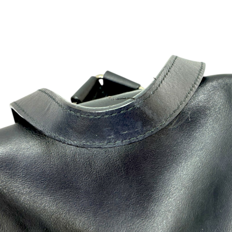 黑色 牛皮 尼龍 Re-Nylon 肩背包【PRADA 普拉達】 1BZ811-9