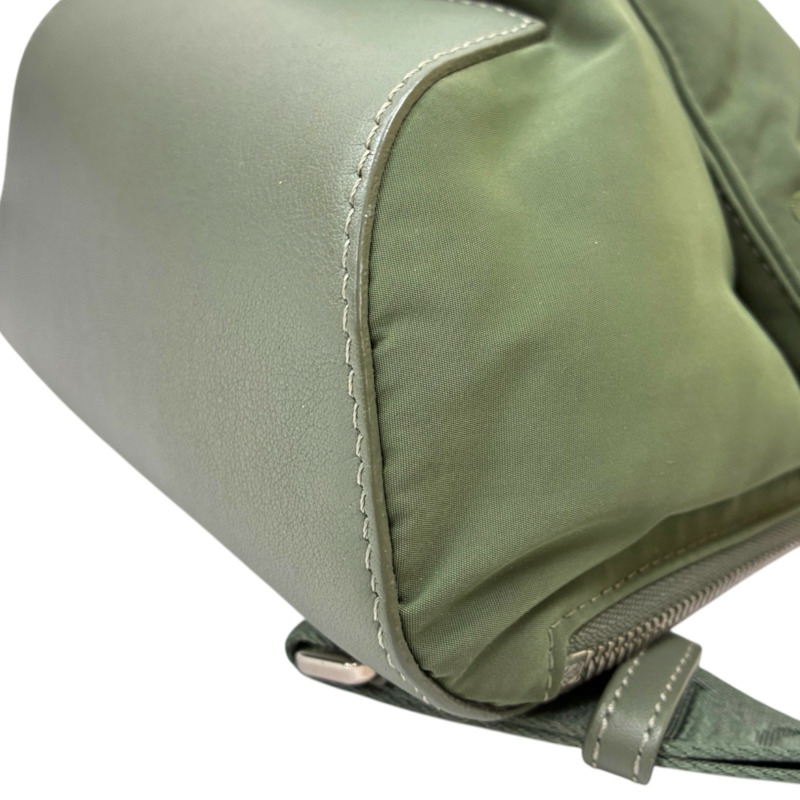 綠色 尼龍 Anton Sling 後背包【LOEWE 羅威】 B511A09X11-9