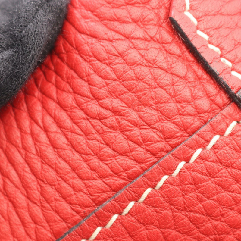 HERMES Double Sense 45 雙面手提包 A Taurillon Clemence Rouge casaque-4