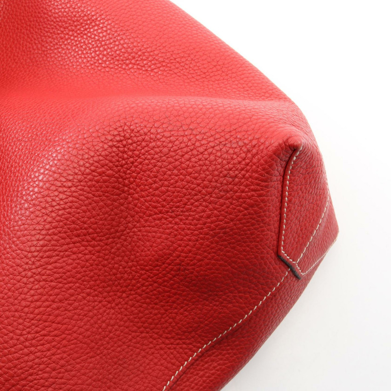 HERMES Double Sense 45 雙面手提包 A Taurillon Clemence Rouge casaque-9
