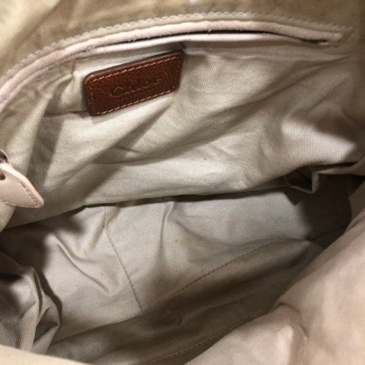 東區正精品㊣Chloe Paraty Medium Leather 中型焦糖色小牛皮肩背包手提包RZ0661-3