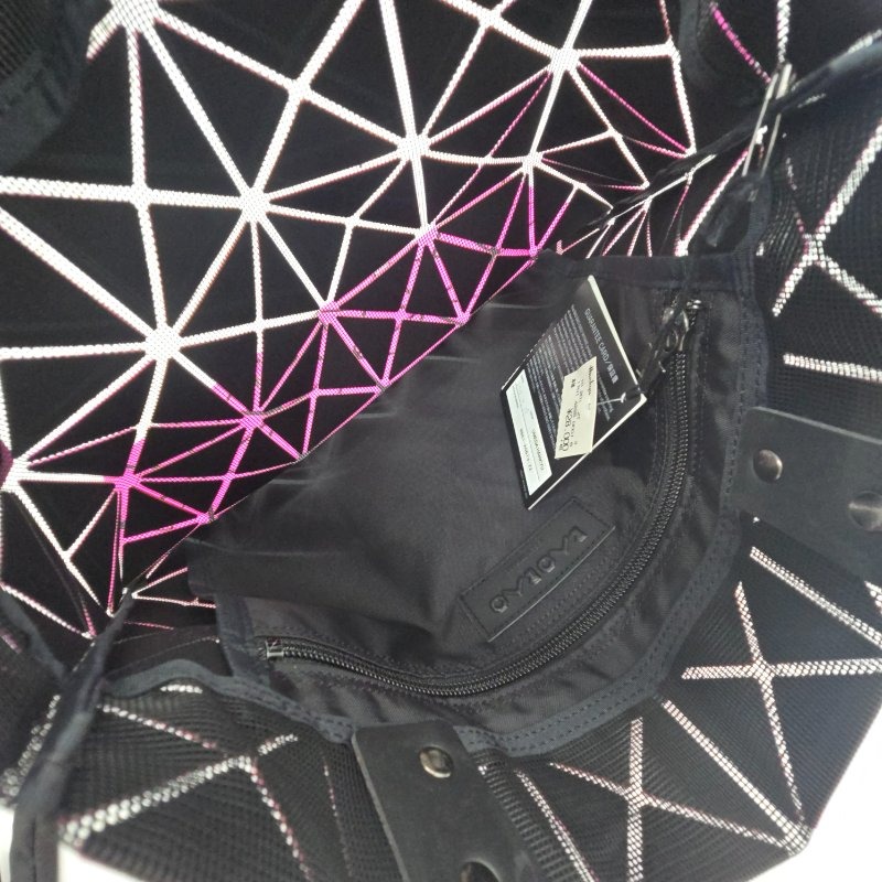 【極新💜】ISSEY MIYAKE 🇯🇵 三宅一生 BAO BAO 六格 螢光桃紅 手提包 肩背包 購物袋-3