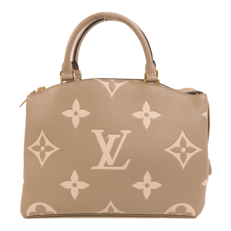 LOUIS VUITTON Monogram Empreinte Petit Palais金扣手挽肩背兩用袋-1