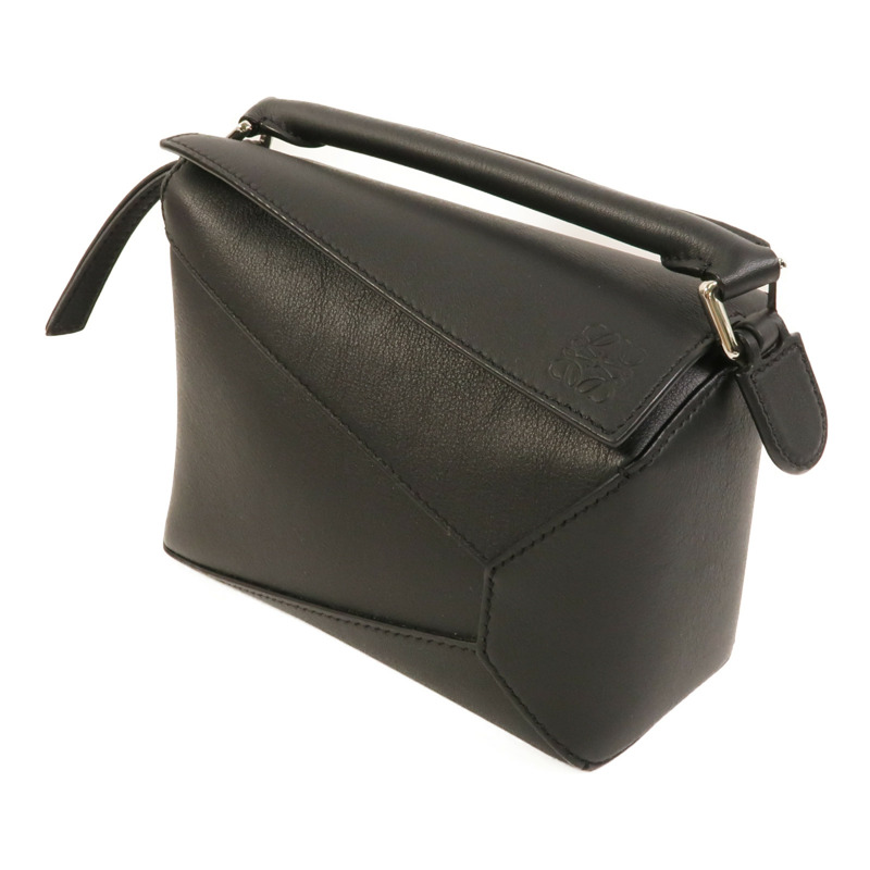 LOEWE 牛皮皮革Mini Puzzle手挽肩背兩用袋-2