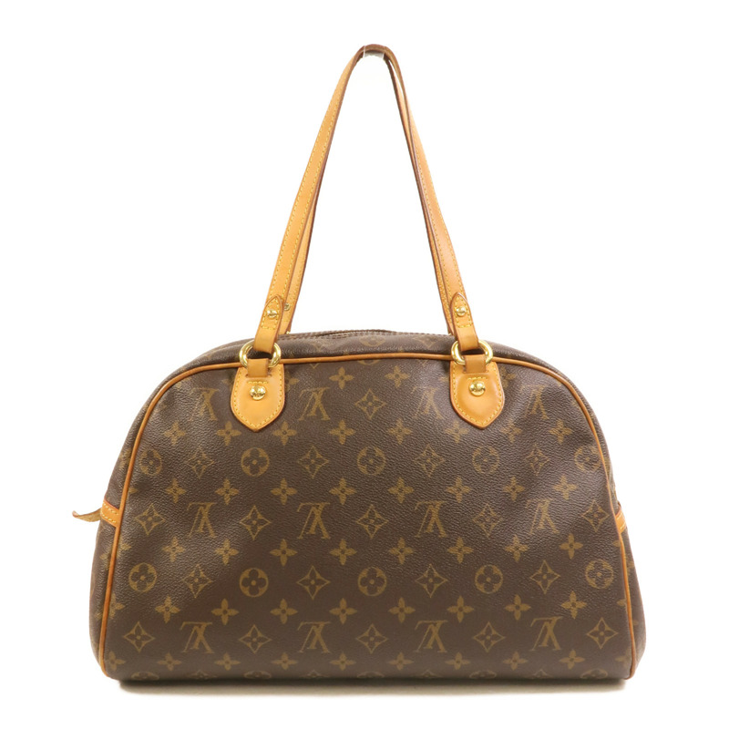 LOUIS VUITTON Monogram Montorgueil GM金扣肩背袋-1