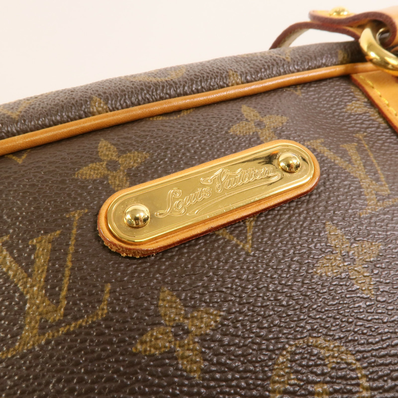 LOUIS VUITTON Monogram Montorgueil GM金扣肩背袋-8