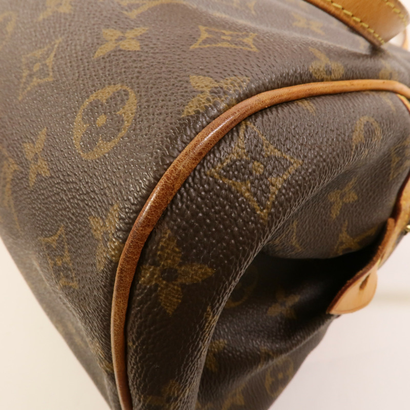 LOUIS VUITTON Monogram Montorgueil GM金扣肩背袋-13