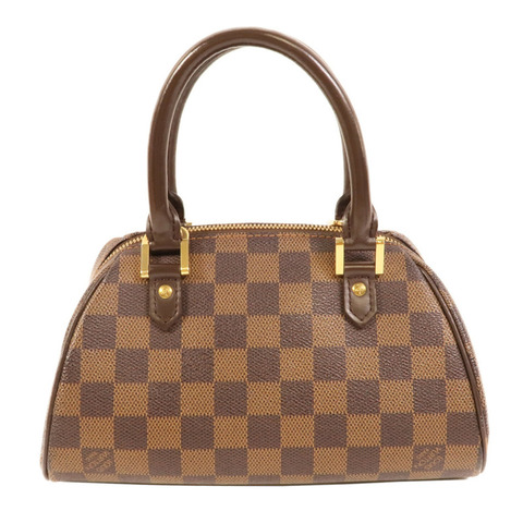 LOUIS VUITTON Damier Rivera Mini金扣手挽袋