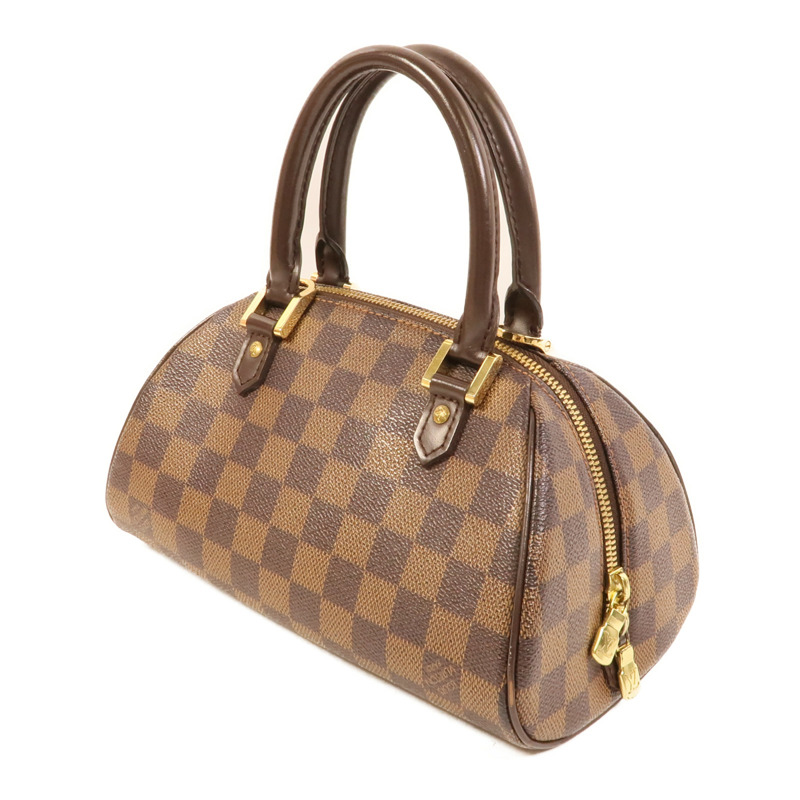 LOUIS VUITTON Damier Rivera Mini金扣手挽袋-2