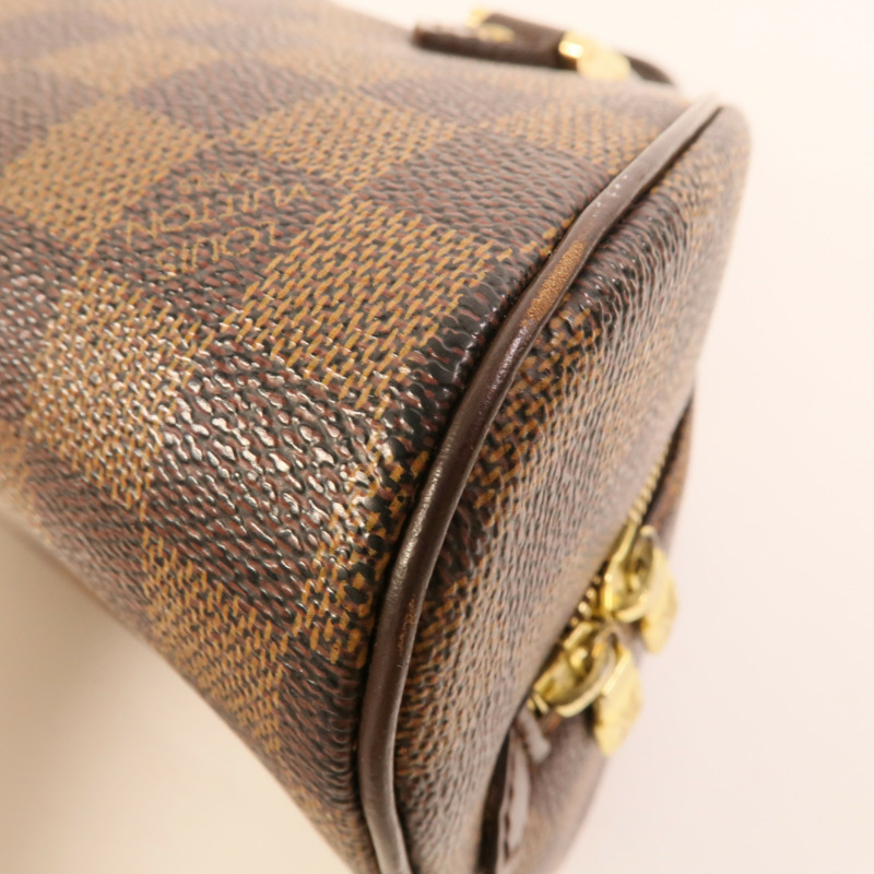 LOUIS VUITTON Damier Rivera Mini金扣手挽袋-13