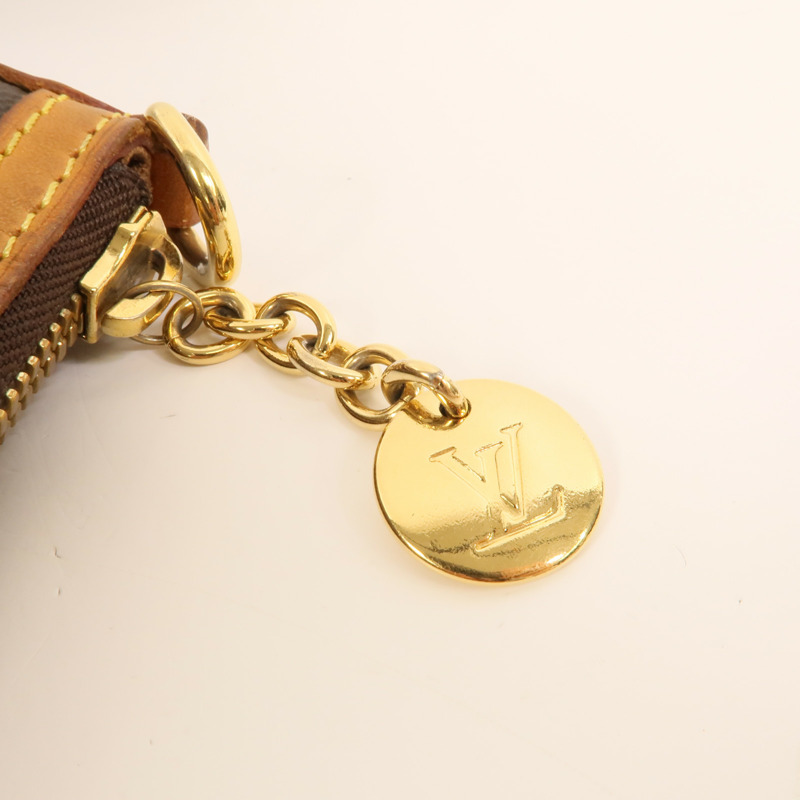LOUIS VUITTON Monogram Palermo PM金扣手挽肩背兩用袋棕色-8