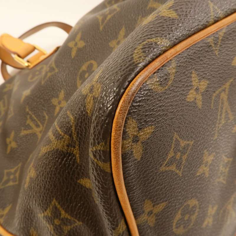 LOUIS VUITTON Monogram Palermo PM金扣手挽肩背兩用袋棕色-14