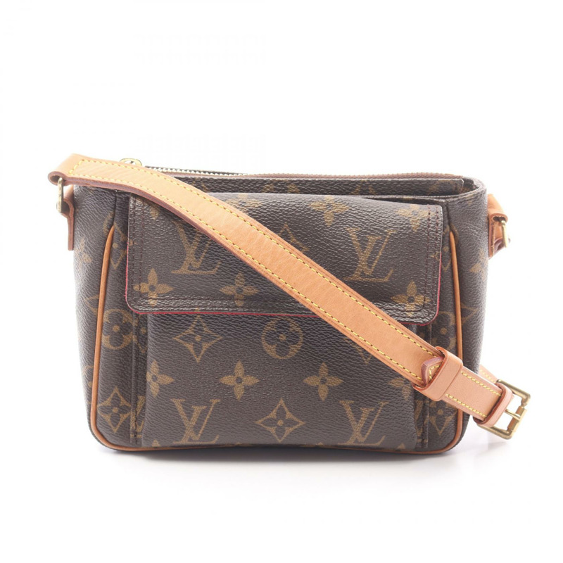路易威登 Vivacite PM 單肩斜背包 M51165 Monogram 帆布 二手 LV-0