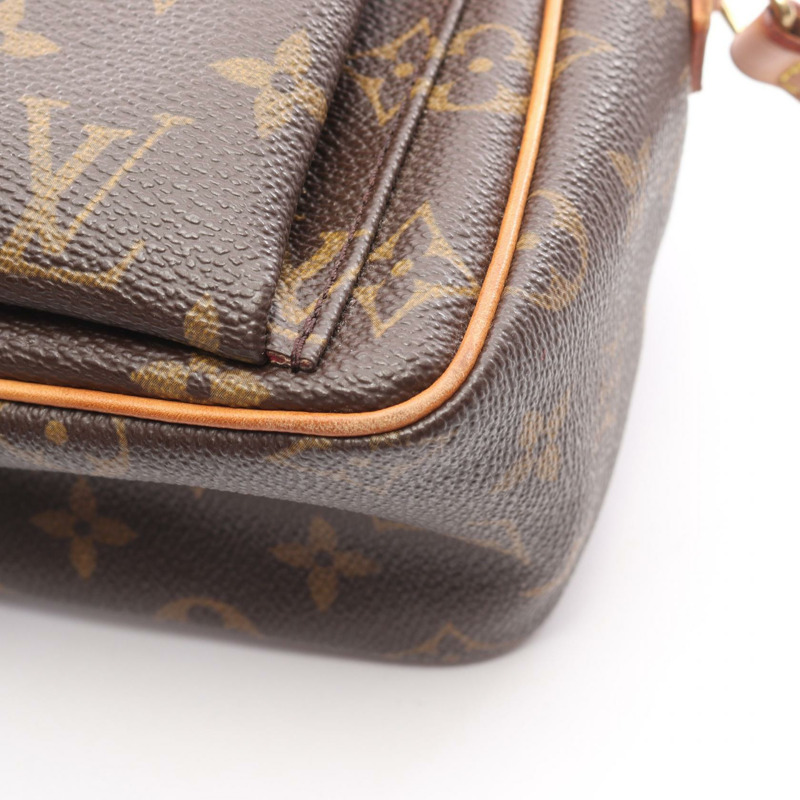 路易威登 Vivacite PM 單肩斜背包 M51165 Monogram 帆布 二手 LV-7