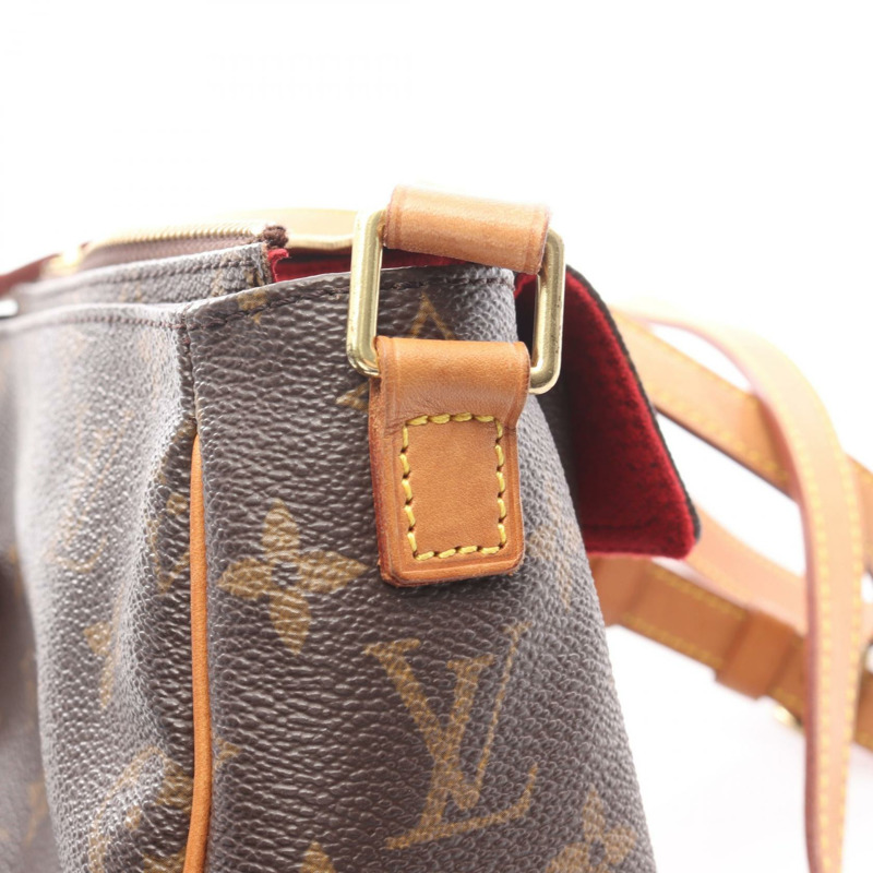 路易威登 Vivacite PM 單肩斜背包 M51165 Monogram 帆布 二手 LV-11