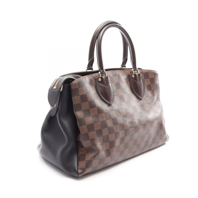 路易威登 Normandy 單肩手提包 N41487 Damier Ebene 帆布黑二手 LV-1