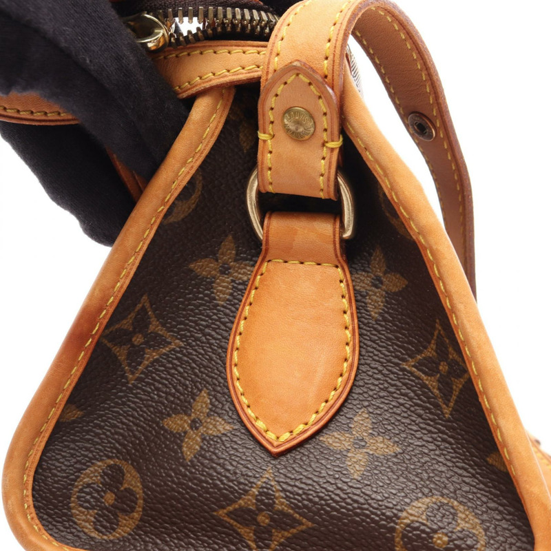 路易威登 Popincourt 長斜背包 M40008 Monogram 帆布 二手-10
