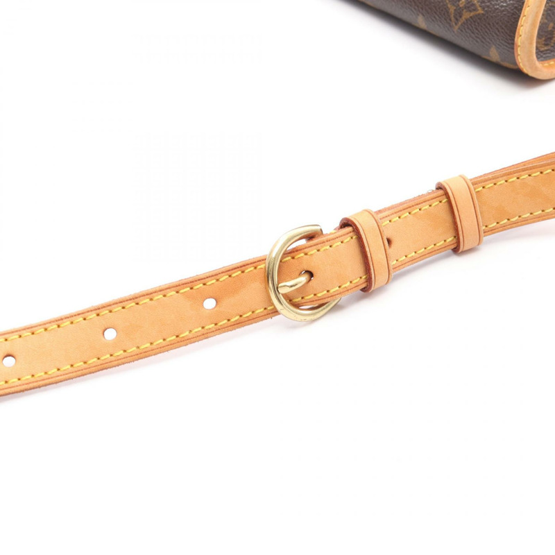 路易威登 Popincourt 長斜背包 M40008 Monogram 帆布 二手-12