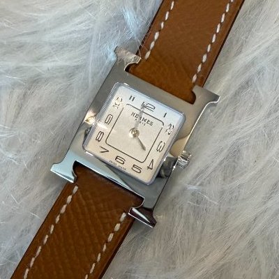 HERMES Heure H石英錶25MM 小型-2