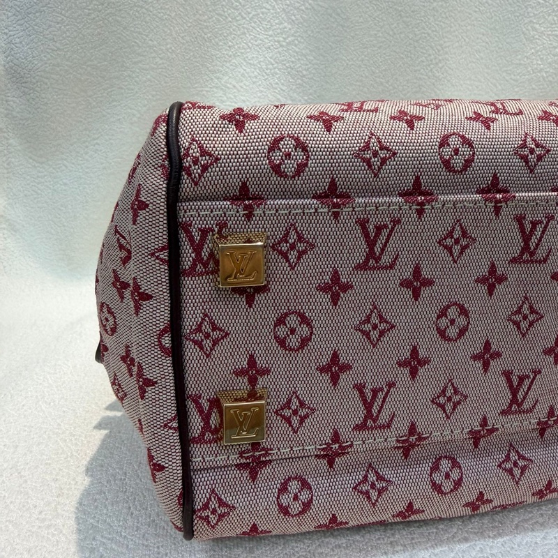 LV紅色丹寧醫生袋 XC2366-8