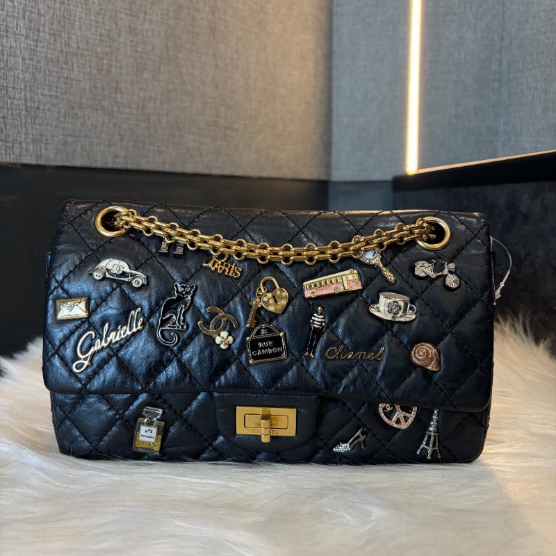 CHANEL 復刻版徽章包24CM-0