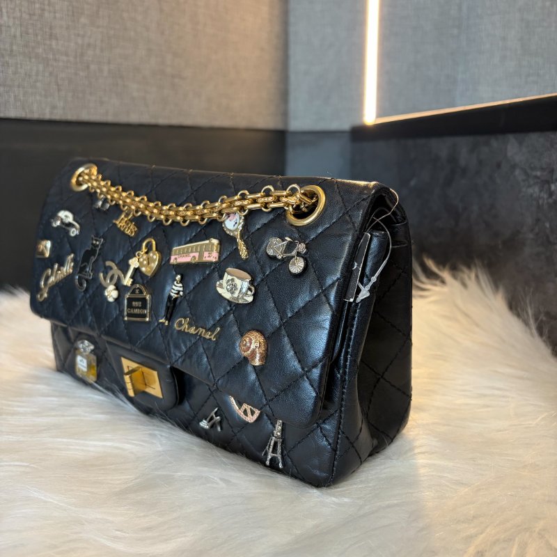 CHANEL 復刻版徽章包24CM-1