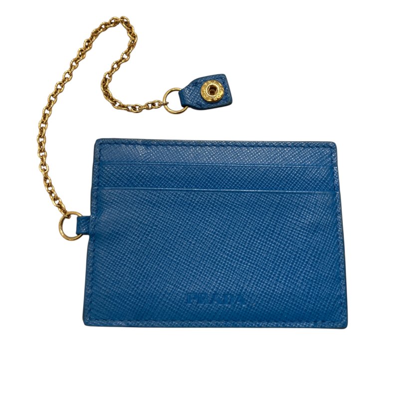 PRADA 普拉達 PRADA SAFFIANO 皮革長夾 1MH132 藍色-16