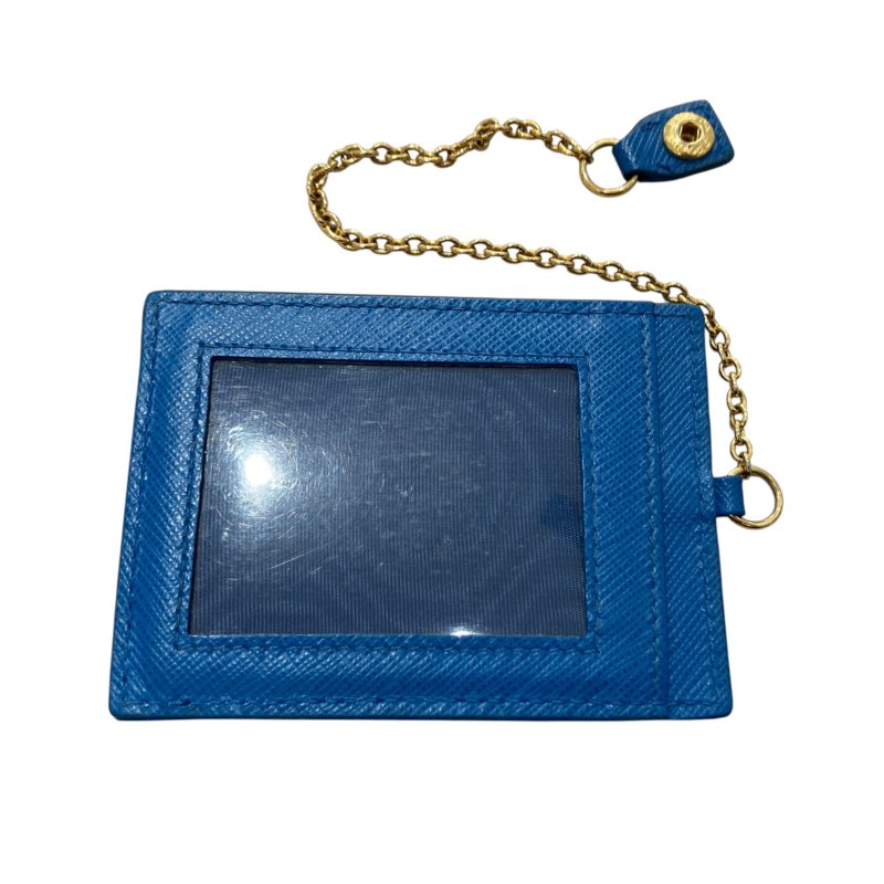 PRADA 普拉達 PRADA SAFFIANO 皮革長夾 1MH132 藍色-17