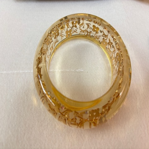 LOUIS VUITTON Inclusion G.M寬版手鐲尺寸(M)(絕版)