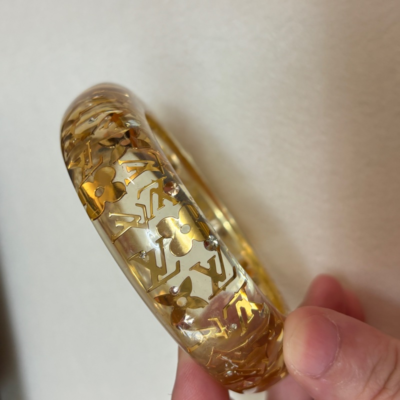 LOUIS VUITTON Inclusion G.M寬版手鐲尺寸（M)（絕版）-3