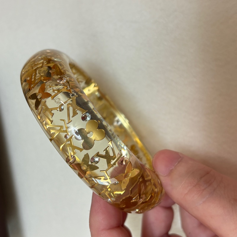 LOUIS VUITTON Inclusion G.M寬版手鐲尺寸（M)（絕版）-4