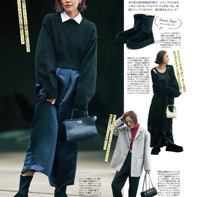 Fendi 新款 灰色银扣 peekaboo iseeU 荔枝皮 手提/单肩/斜挎包-3