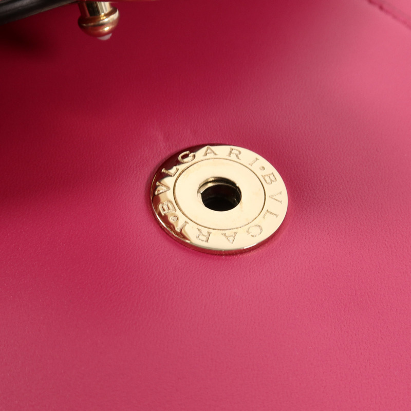 BVLGARI 牛皮皮革Serpenti Forever Small手挽肩背兩用袋-18
