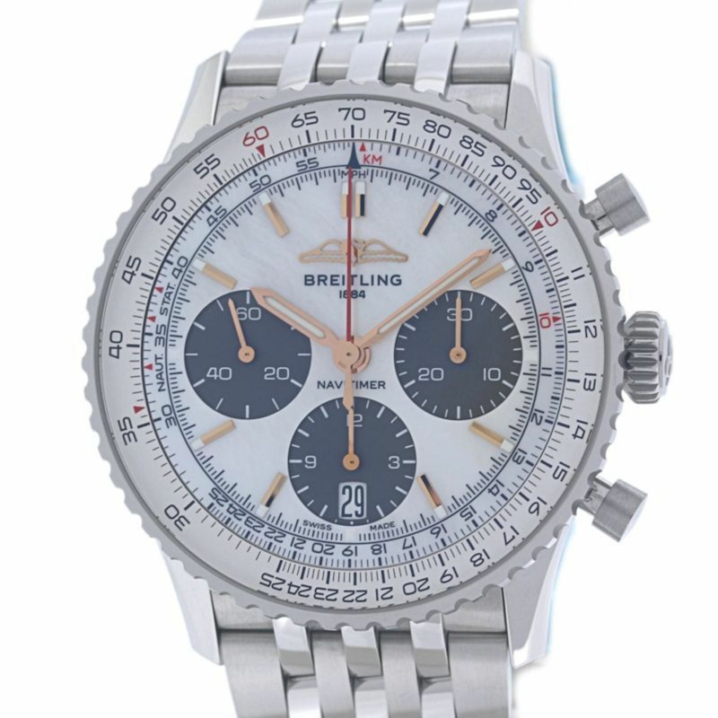 百年靈 Navitimer B01 AB0139211A1A1 AB0139 計時碼錶 日本版 男錶 SS 40399-1