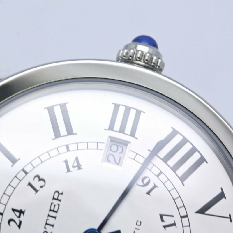 卡地亞 Cartier Ronde Solo XL WSRN0022 男士腕錶 精鋼 x 牛皮錶帶 40389-9