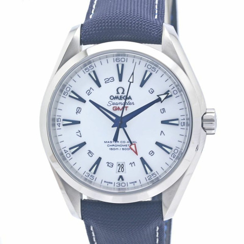 歐米茄海馬系列Aqua Terra GMT GoodPlanet Master Co-Axial 231.92.43.22.04.001 男士鈦金屬腕錶 40388