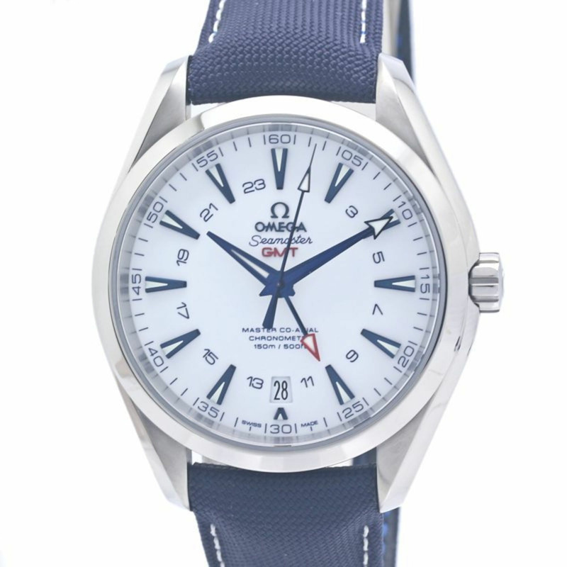 歐米茄海馬系列Aqua Terra GMT GoodPlanet Master Co-Axial 231.92.43.22.04.001 男士鈦金屬腕錶 40388-1