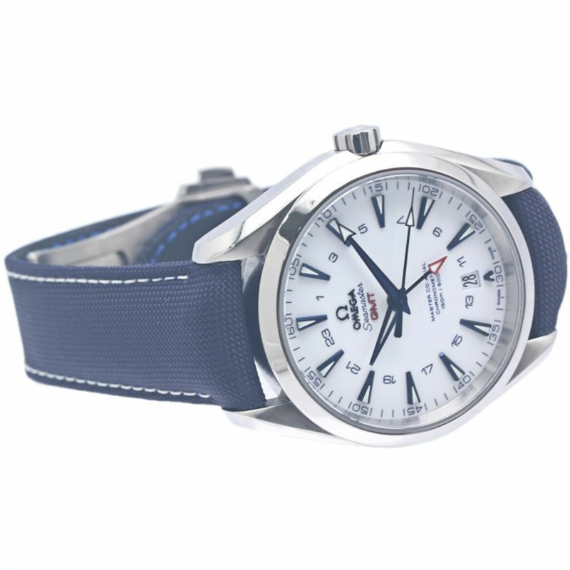 歐米茄海馬系列Aqua Terra GMT GoodPlanet Master Co-Axial 231.92.43.22.04.001 男士鈦金屬腕錶 40388-5