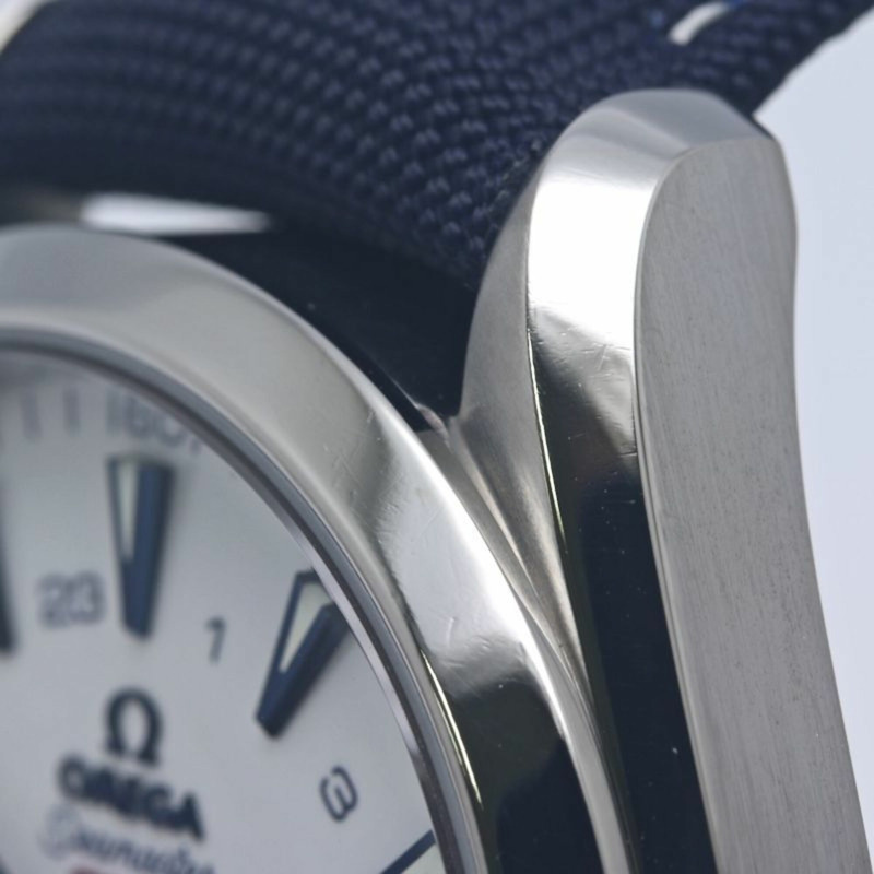 歐米茄海馬系列Aqua Terra GMT GoodPlanet Master Co-Axial 231.92.43.22.04.001 男士鈦金屬腕錶 40388-16
