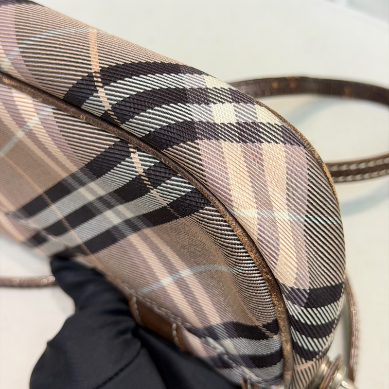 Burberry Blue Label Nova Check Double Buckle Flap XA866-11