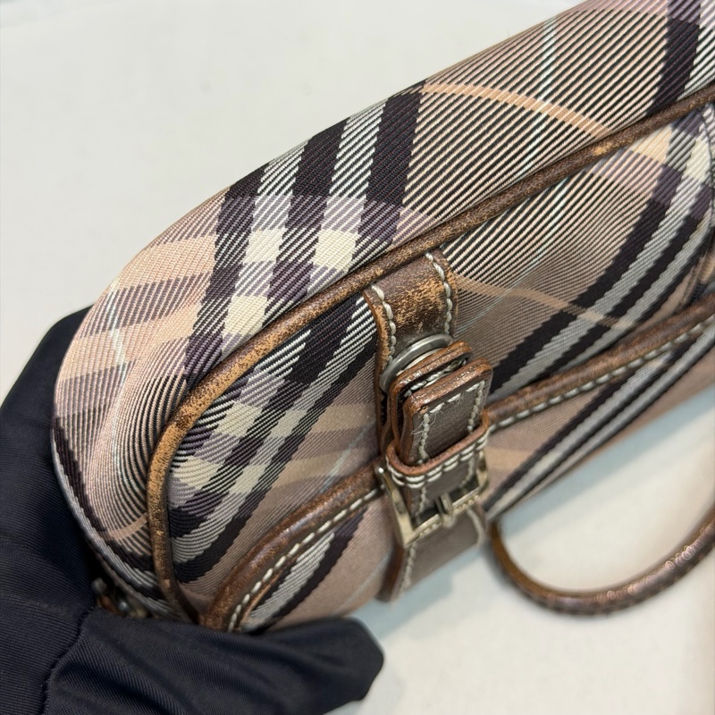 Burberry Blue Label Nova Check Double Buckle Flap XA866-12