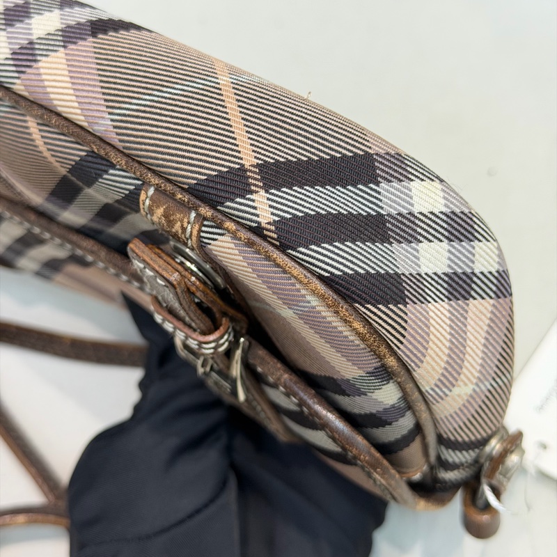 Burberry Blue Label Nova Check Double Buckle Flap XA866-13