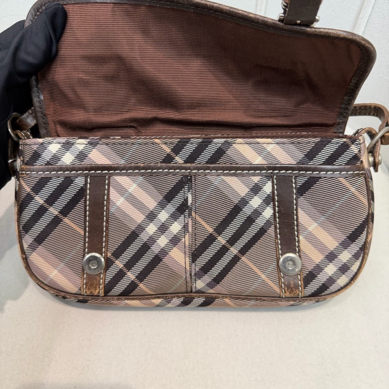 Burberry Blue Label Nova Check Double Buckle Flap XA866-15