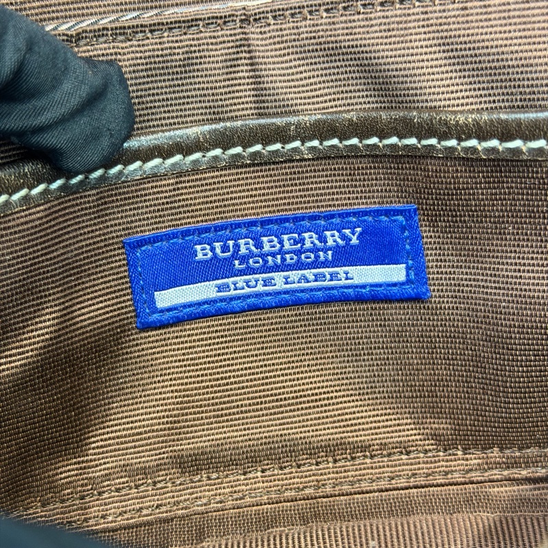 Burberry Blue Label Nova Check Double Buckle Flap XA866-18
