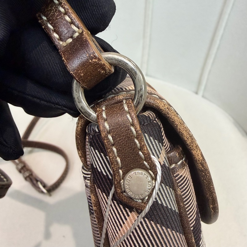 Burberry Blue Label Nova Check Double Buckle Flap XA866-25